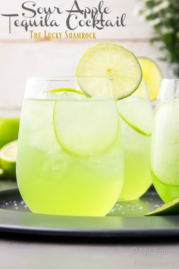 Sour Apple Tequila Cocktail – The Lucky Shamrock