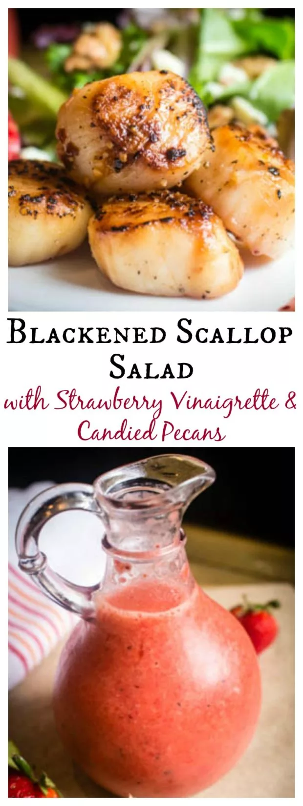 Blacked Scallop Salad