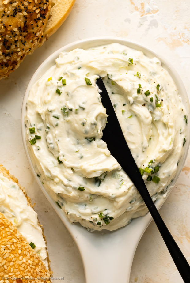 Whipped Chive Cream Cheese (Plus Flavor Variations!)