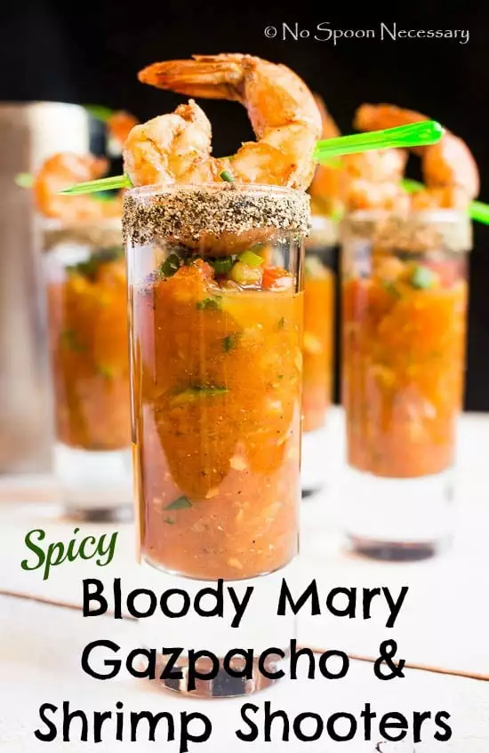 Bloody Mary Gazpacho & Shrimp Shooters - pin1