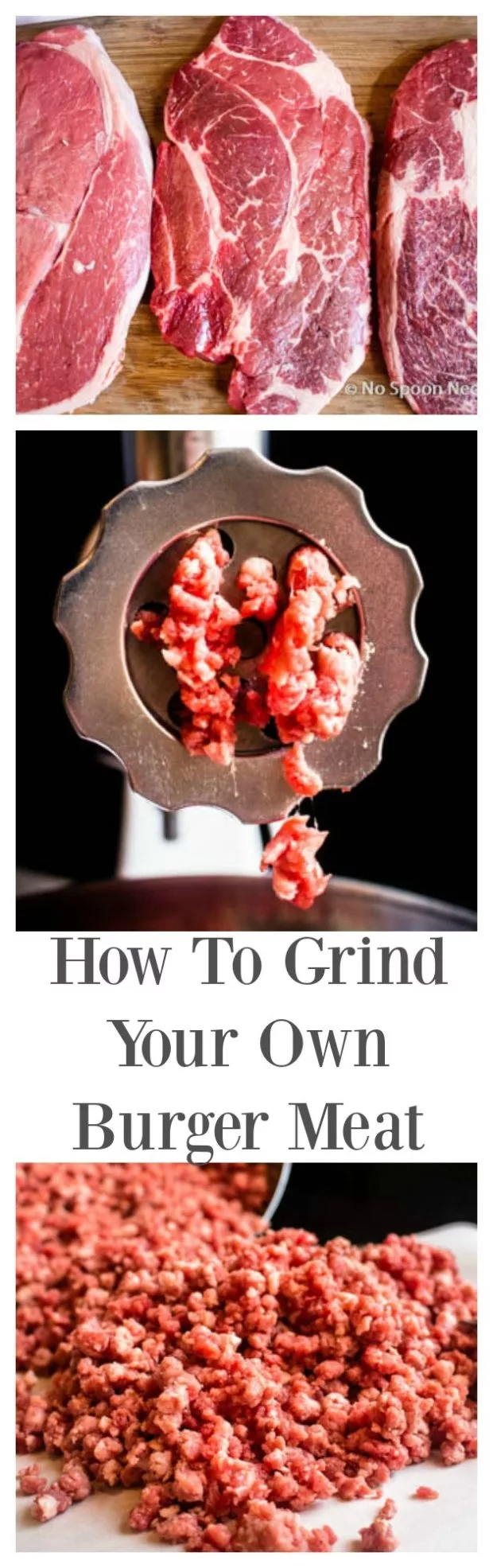 How To Grind Your Own Burger Meat