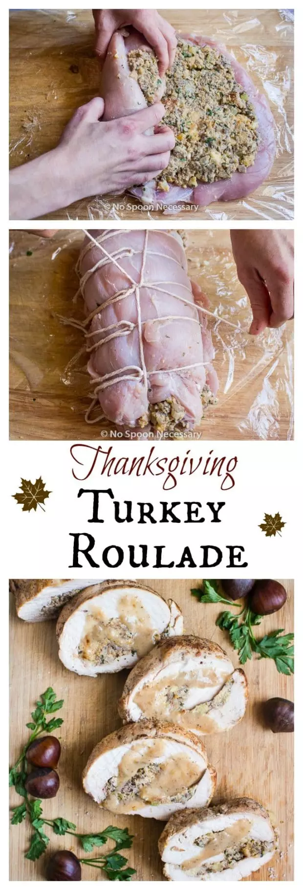 Thanksgiving Turkey Roulade