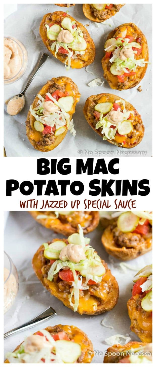Big Mac Potato Skins Long pin