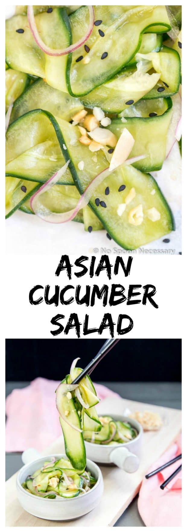 Asian Cucumber Salad long pin
