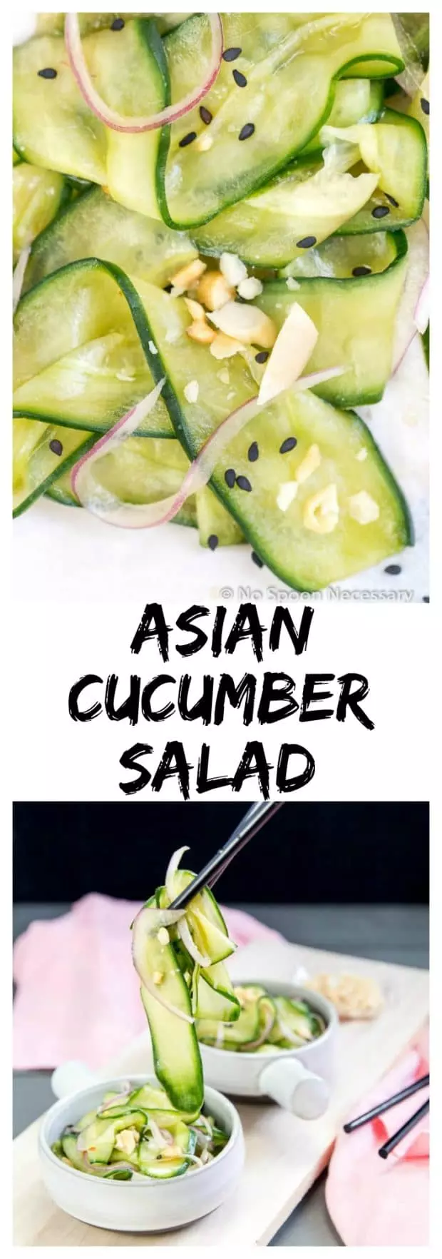 Asian Cucumber Salad long pin