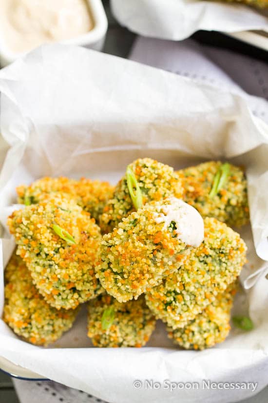 Broccoli & Cheese Quinoa Nuggets-85