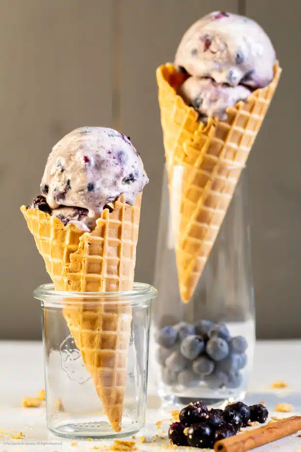 Blueberry (No No Spoon - Ice Recipe!) Necessary Churn Cream