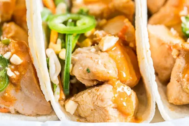 Thai Chicken Tacos-223