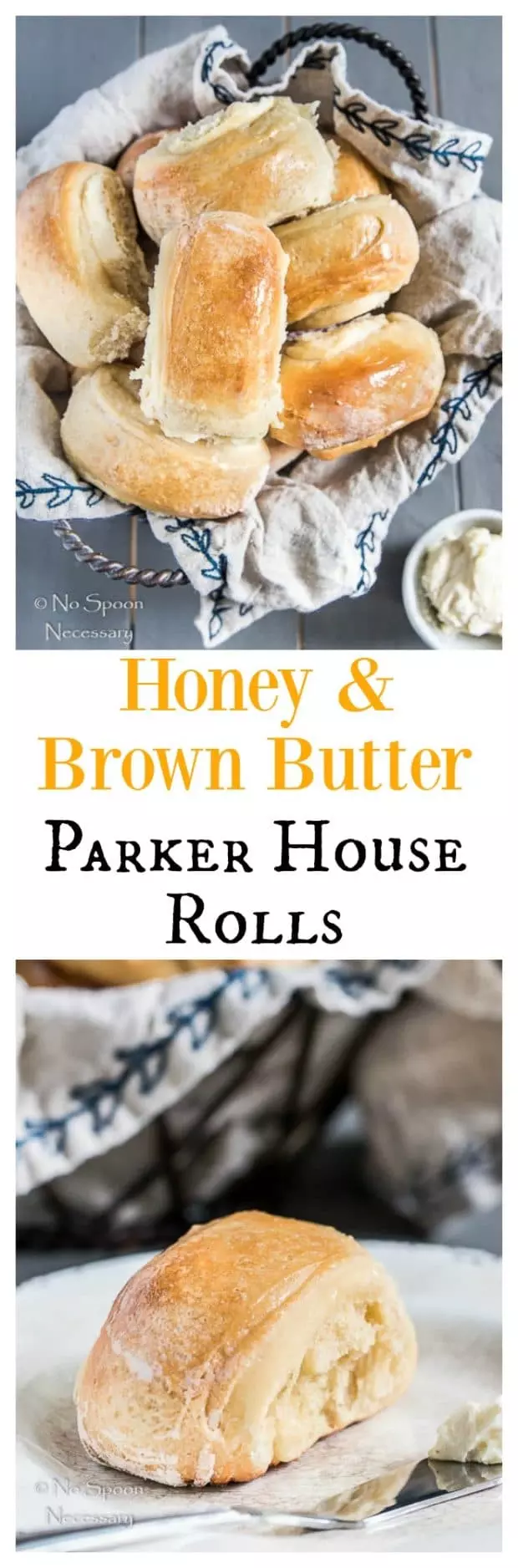 Honey Brown Butter Parker House Rolls