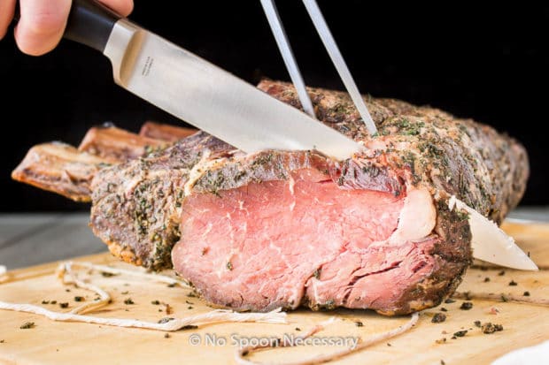 Herb Crusted Prime Rib - No Spoon Necessary