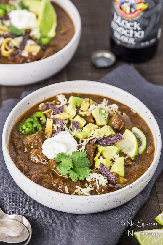 Short Rib Chili with Chocolate Stout - Slow Cooker-59
