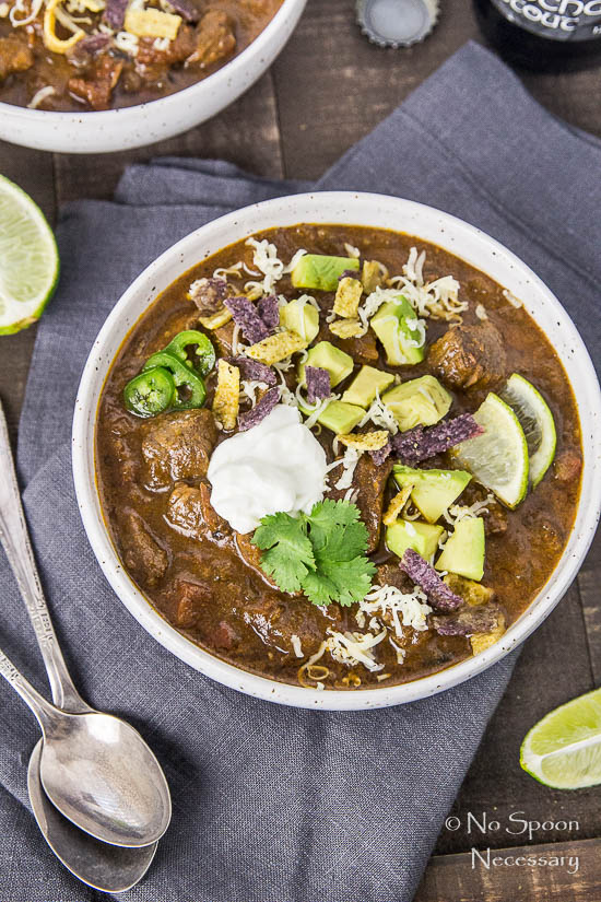 Short Rib Chili with Chocolate Stout - Slow Cooker-76