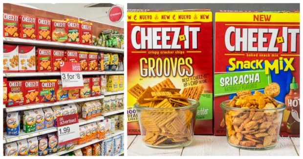 Cheez-It Jalapeno Popper in store photo collage