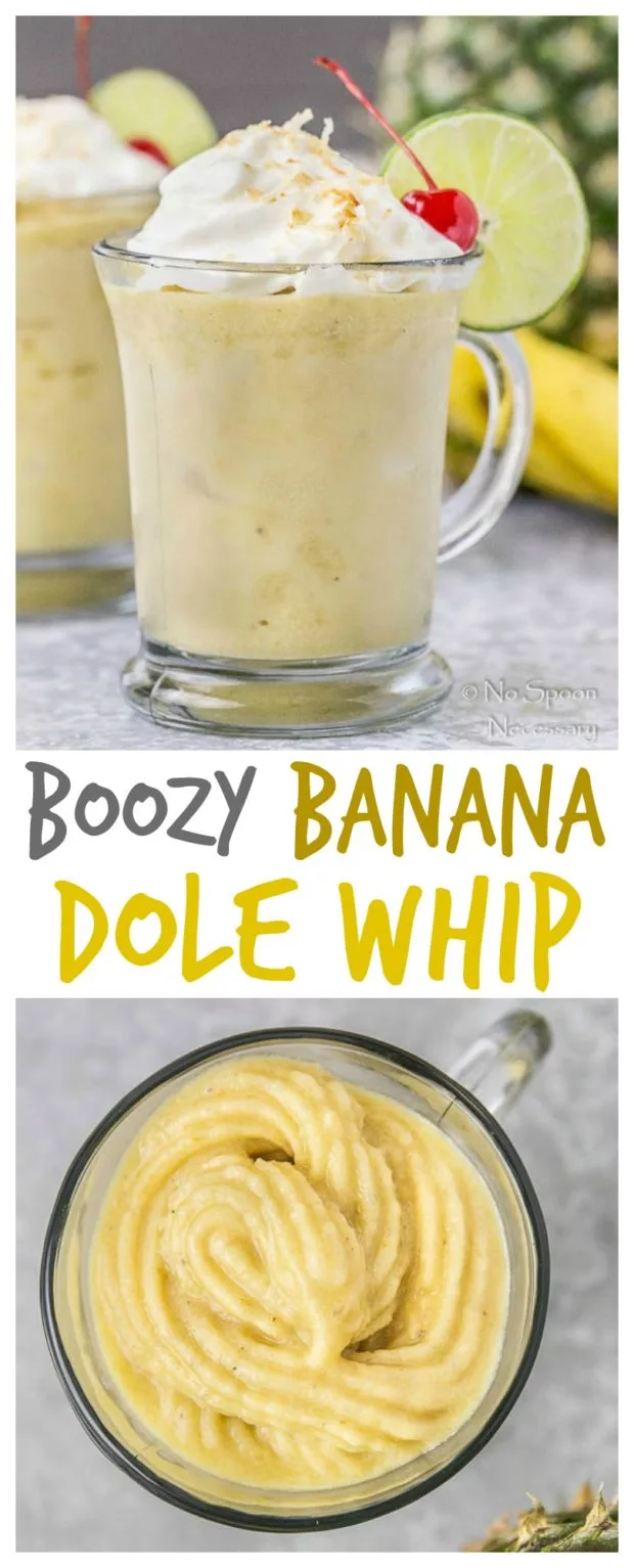Boozy Banana Dole Whip- long pin1