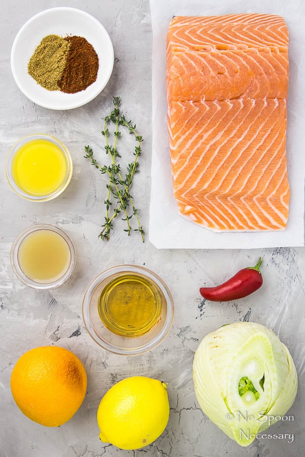 Citrus & Honey Roasted Salmon - No Spoon Necessary