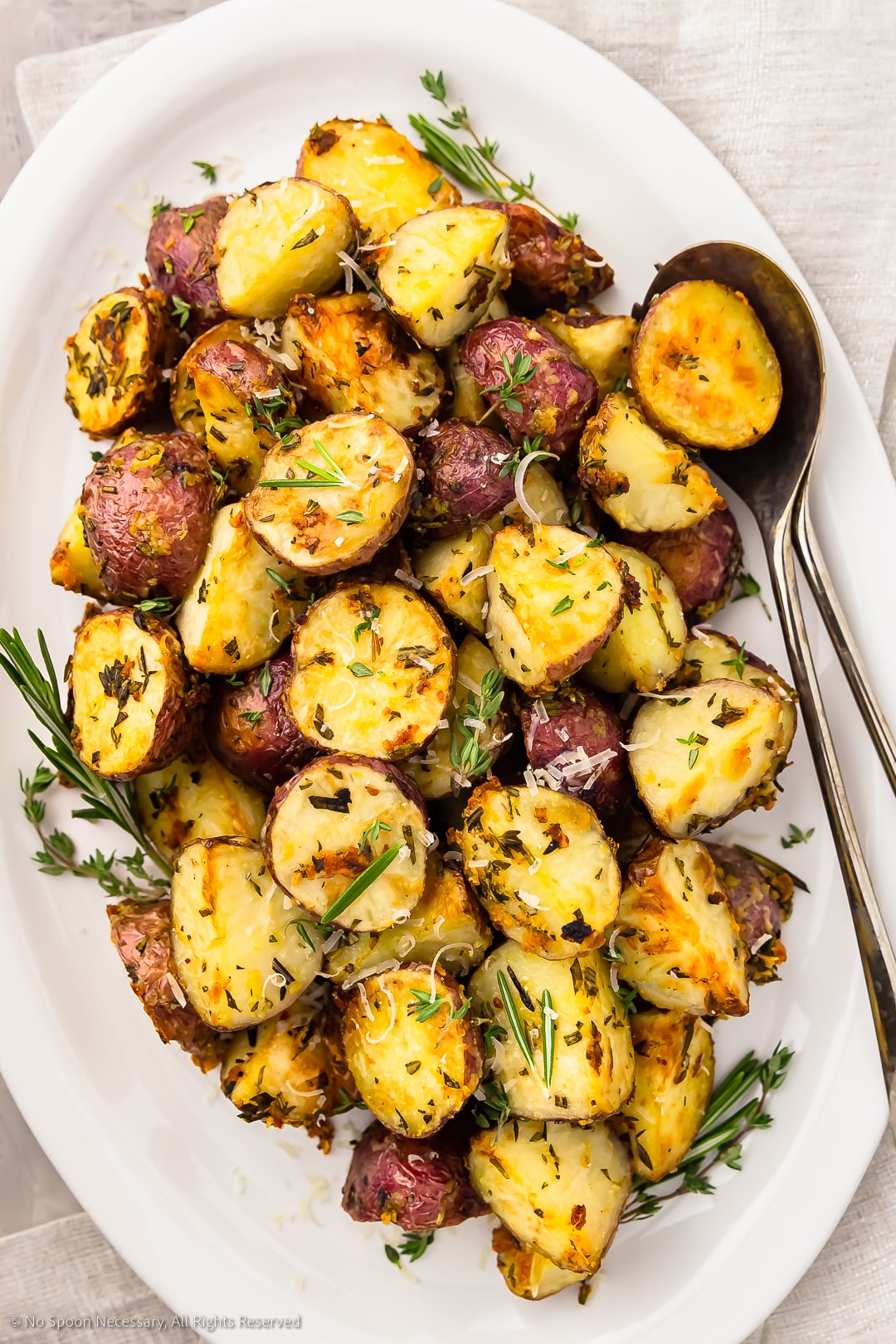 Roasted Little Potatoes Recipe - No Spoon Necessary