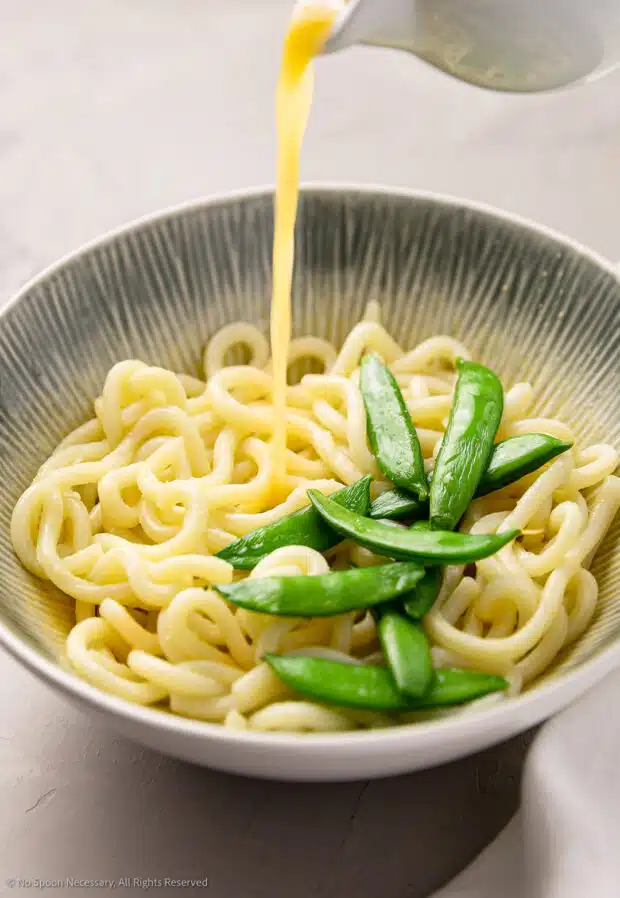 UDON, asian food specialized in noodles. Healthy, tasty and