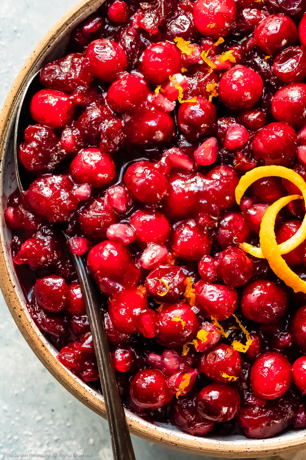 Orange Cranberry Relish Recipe - No Spoon Necessary