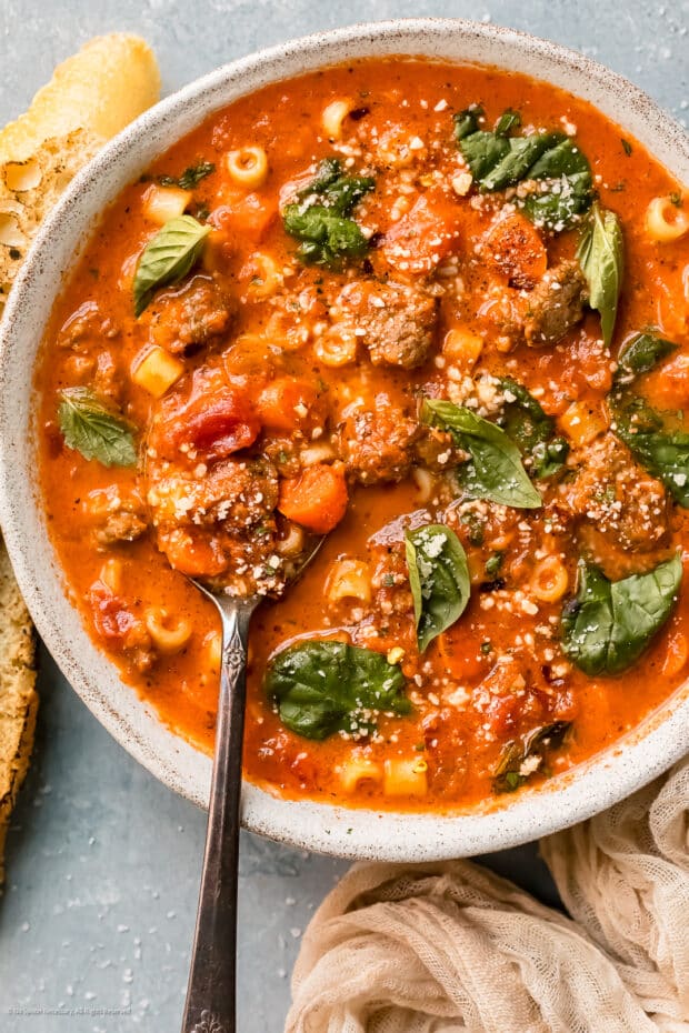 Italian Soup with Sausage