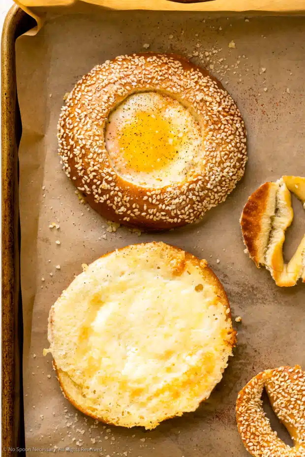 Homemade Egg Bagels - Life Currents breakfast bread