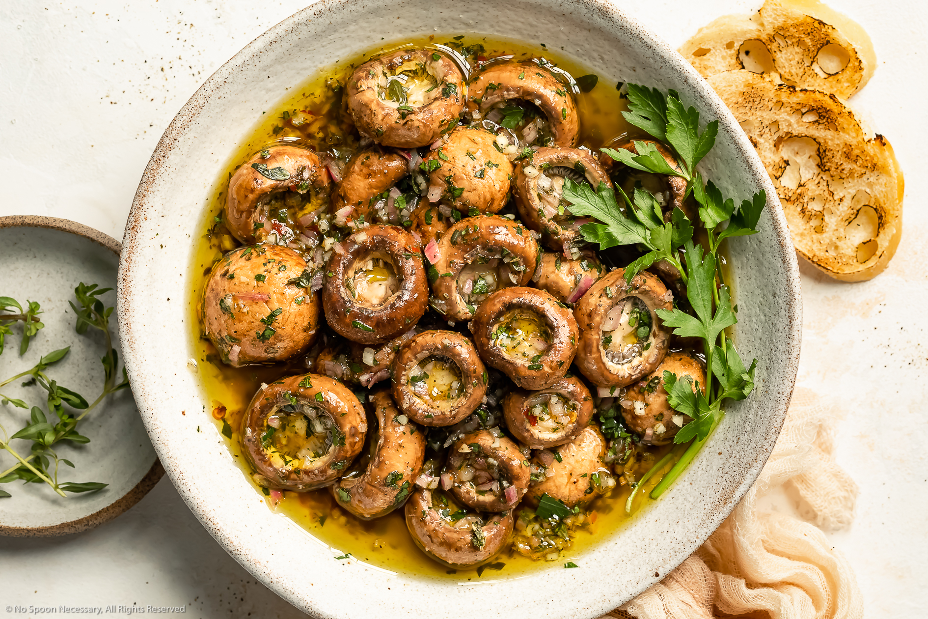 Portobello Shallot Chop Sauce – From Olives to Oil
