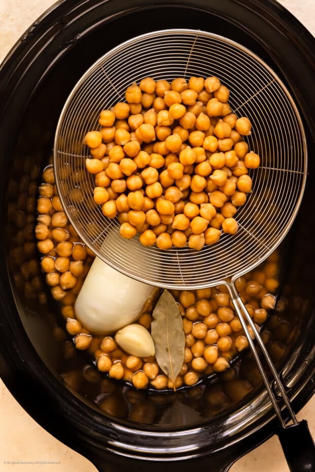 Cooking Dried Chickpeas the Easy Way