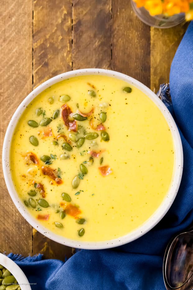 Cheddar and Apple Soup Recipe