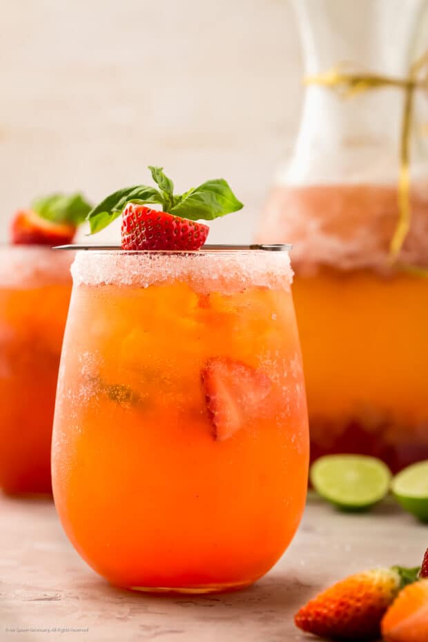 The Best Strawberry Basil Cocktail