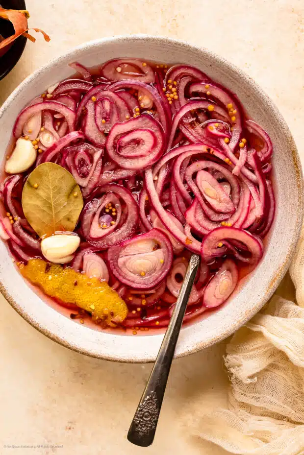 Mexican Pickled Red Onions - Closet Cooking